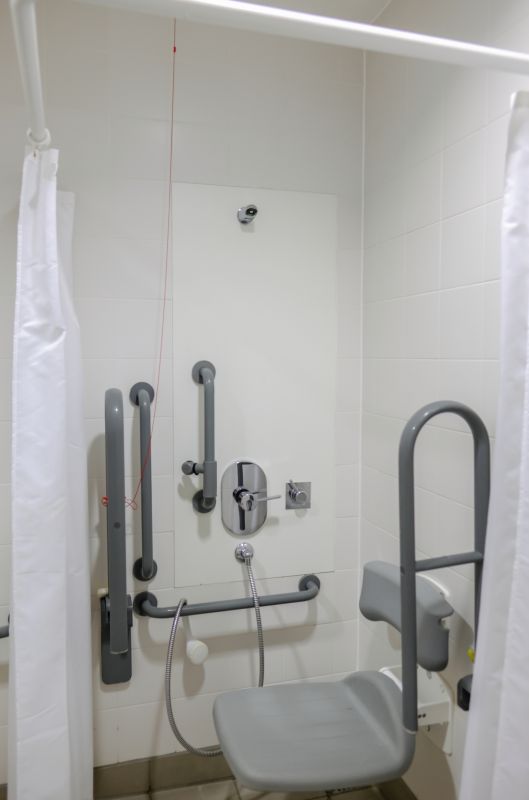 Preparing Shower Area